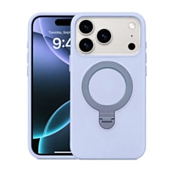 Pastel Shield Carbon Fiber Magnetic Kickstand Case (Glacier) for iPhone 17 Pro / 18 Pro