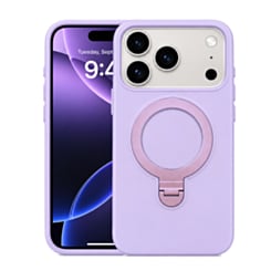 Pastel Shield Carbon Fiber Magnetic Kickstand Case (LILAC) for iPhone 17 Pro / 18 Pro