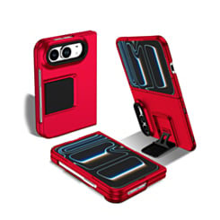 Square Kickstand Case for iPhone Duo (Red)